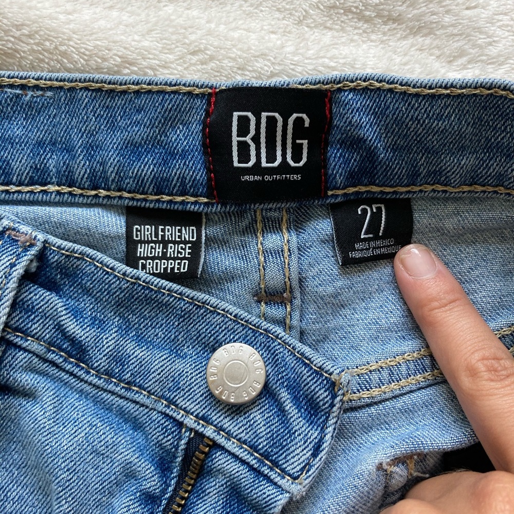 Urban Outfitters Girlfriend High-rise denim shorts